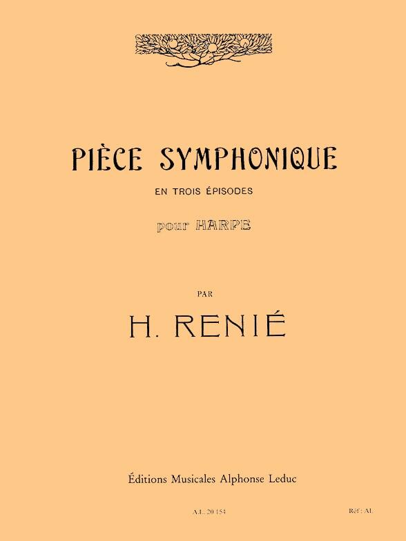 Alphonse Pièce Symphonique en 3 Episodes Harp : photo 1