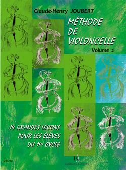 Méthode de violoncelle Vol.2 - 14 grandes leçons Claude-Henry Joubert : photo 1