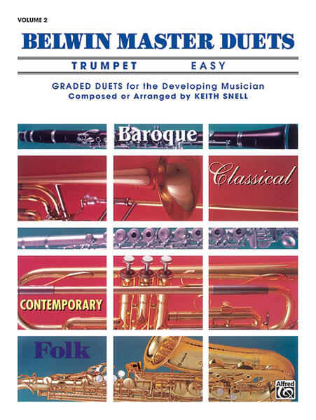 Master Duets (Trumpet), Easy Volume 2  Keith Snell  Trumpet Buch Schule 00-EL03648 : photo 1