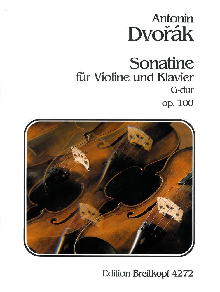 Sonatine G Op.100   Antonn Dvok  Violine und Klavier Buch  EB 4272 : photo 1