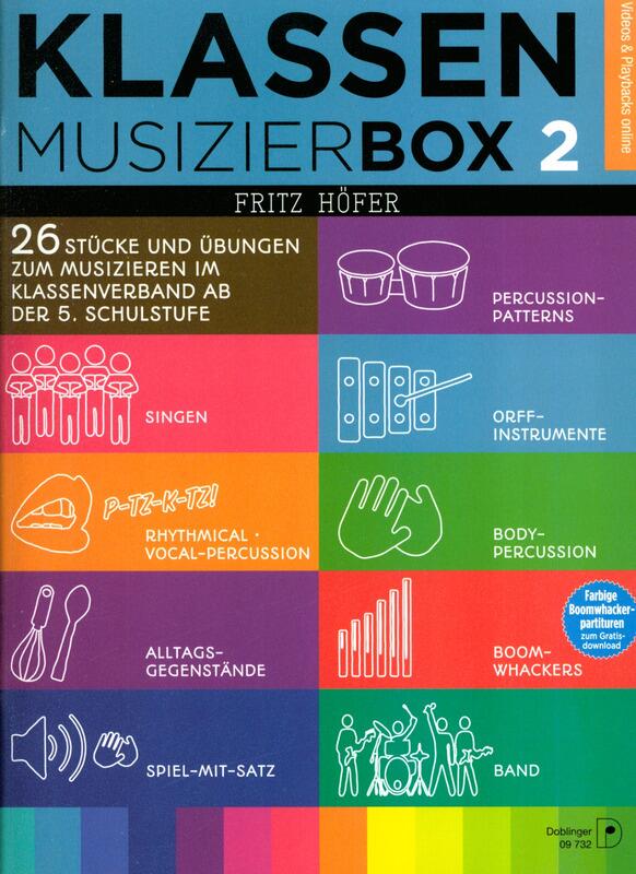 Doblinger Klassenmusizierbox 2 26 Stücke und bungen zum Musizieren im Klassenverband ab der 5. Schulstufe Fritz Höfer   Buch  09-00732 : photo 1