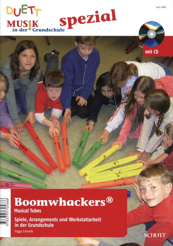 Hal Leonard Boomwhackers (Spiele Arrangement)  Frigga Schnelle  Boomwhackers Buch + CD  MIG 5008 : photo 1