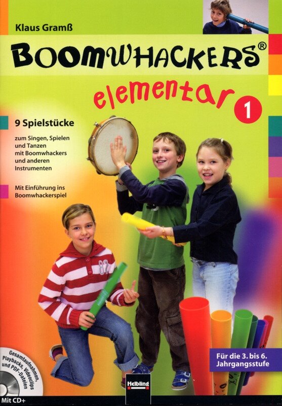 Helbling Boomwhackers elementar 1 Buch + CD  HI-S5873 : photo 1