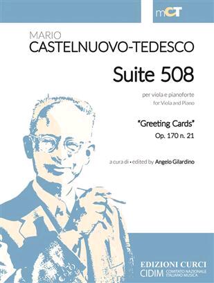 Suite 508 Per Viola e PianoforteGreeting Cards Op. 170 N. 21 : photo 1
