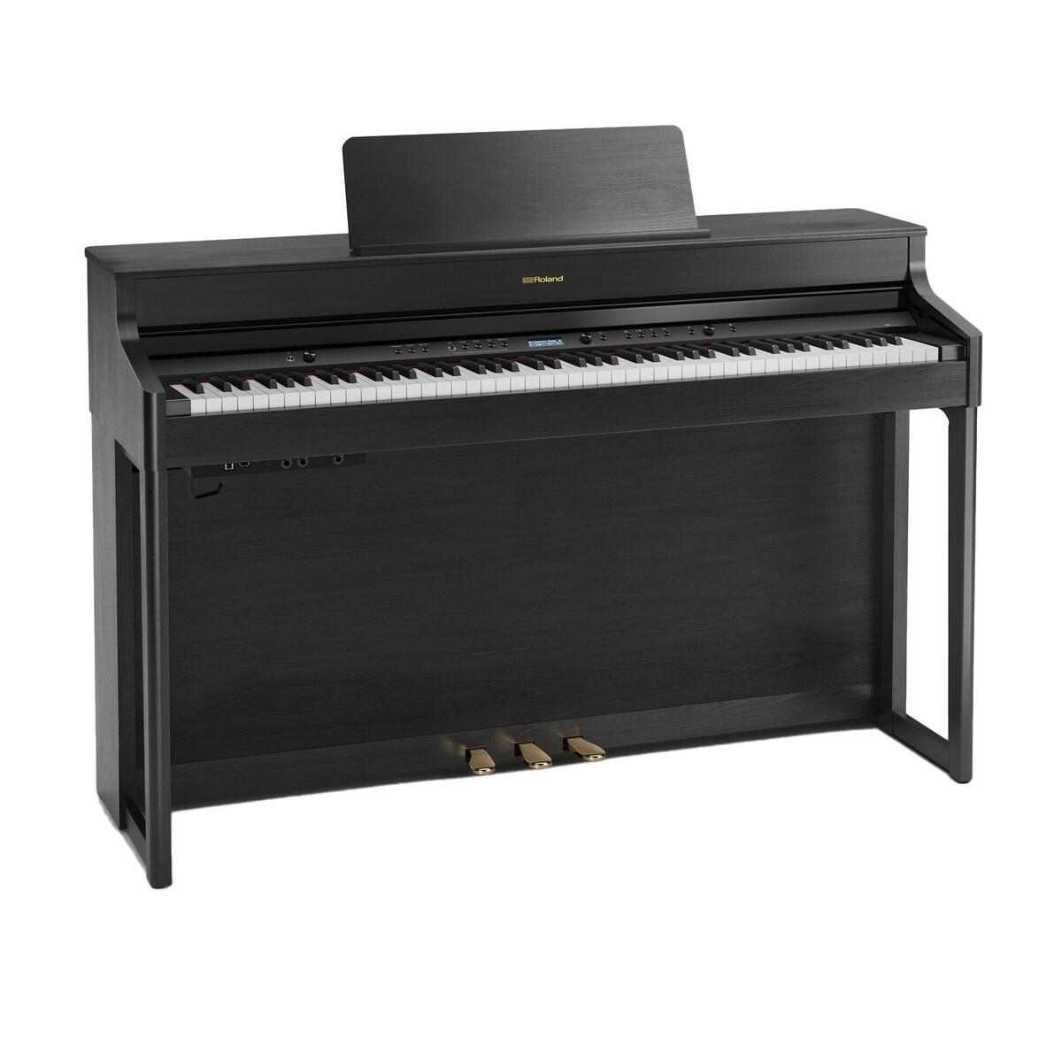 Roland HP702 Concert Class Piano Set (Charcoal Black) with KSH704 / 2CH : photo 1