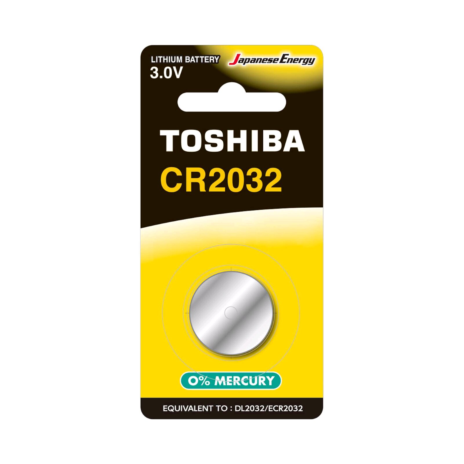 Toshiba CR2032 BP-1C Pile CR2032 - Pack de 1 : photo 1