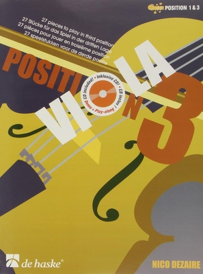 Viola Position 3 27 pieces to play in third position Nico Dezaire Viola Buch + CD DHP 1074343
