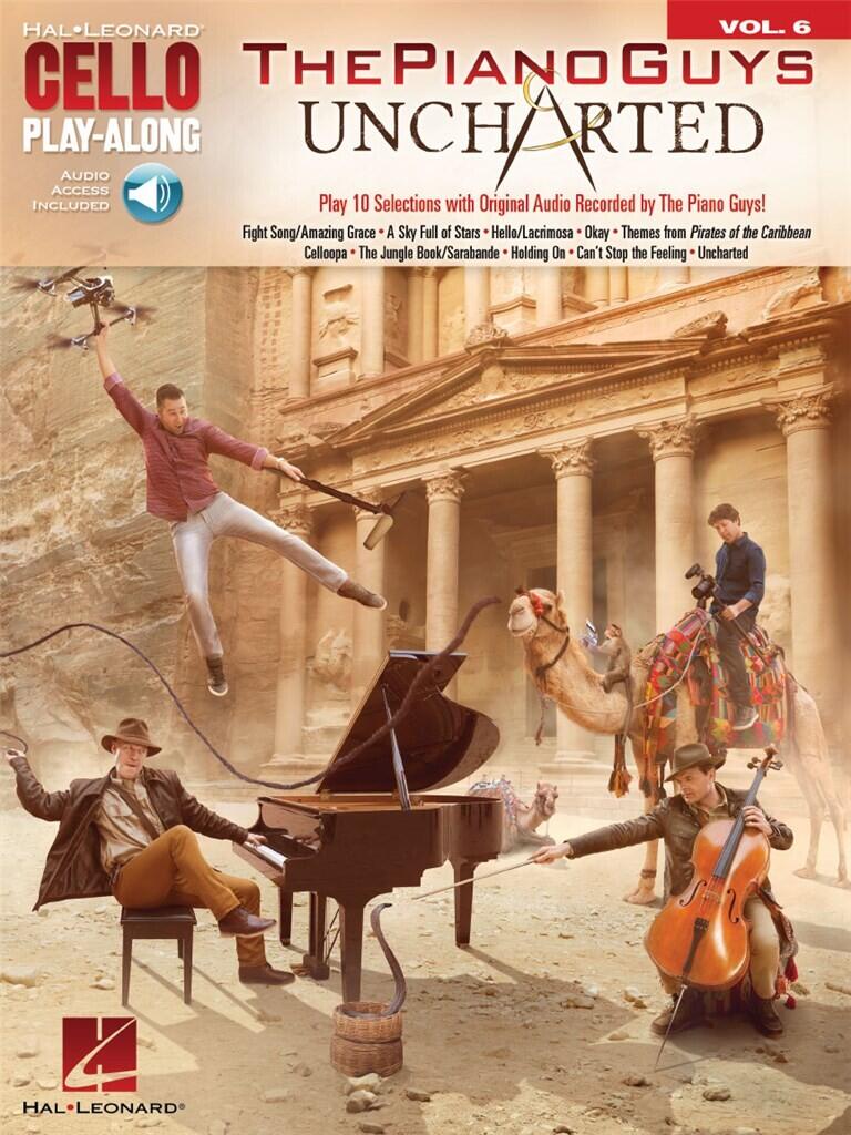 The Piano Guys - Uncharted Cello Play-Along Volume 6   Cello Buch + Online-Audio TV, Film, Musical und Show HL00202554 (HL00202554) : photo 1