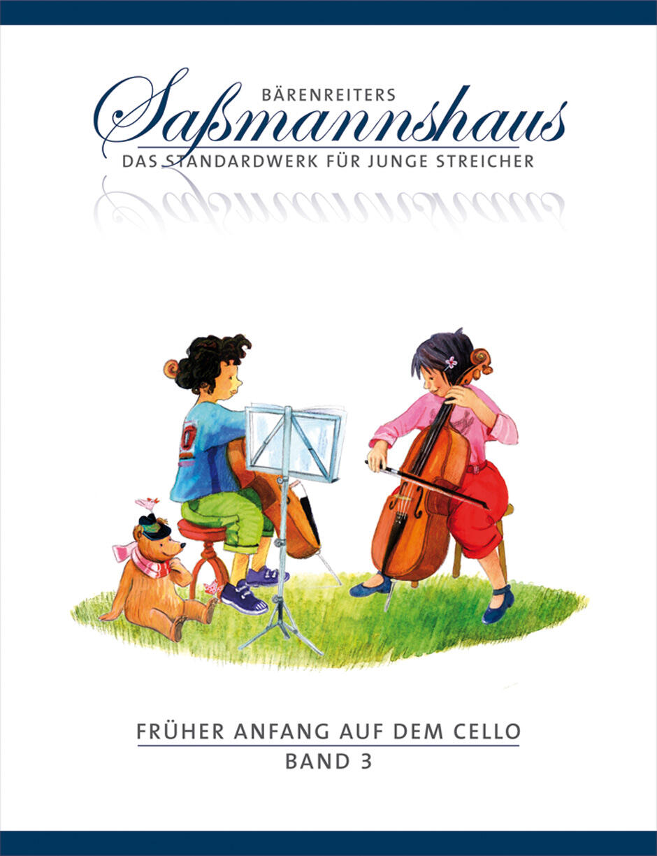 Früher Anfang auf dem Cello 3 Eine Violoncelloschule für Kinder ab 4 Jahren Egon Sassmannshaus  Cello Buch  BA9693 (BA9693) : photo 1