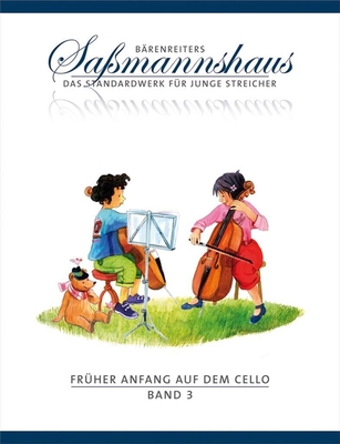 Früher Anfang auf dem Cello 3 Eine Violoncelloschule für Kinder ab 4 Jahren Egon Sassmannshaus Cello Buch BA9693