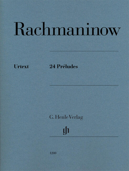 24 Préludes 24 Préludes Sergei Rachmaninov  Klavier Buch  HN 1200 : photo 1