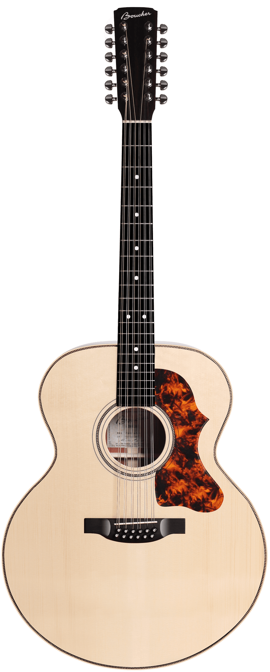 Boucher Guitares Studio Goose S-Jumbo - Master Grade - Flamed Maple : miniature 1