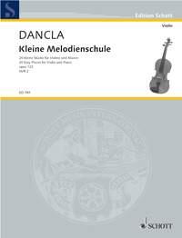 Kleine Melodien-Schule 2 Opus 123 20 kleine Stücke Charles Dancla  Violine und Klavier Buch  ED 749 : photo 1