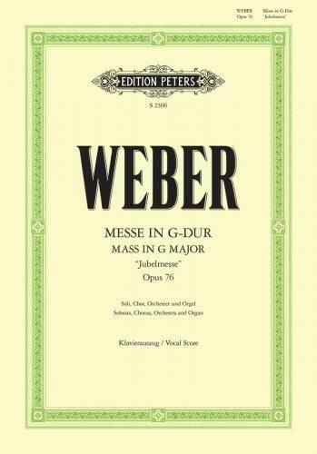 Edition Peters Messe en Sol Majeur Messe In G Op. 76 