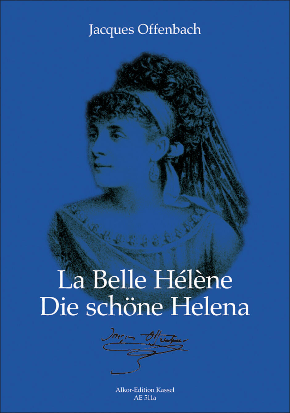 La belle Helene - Die schone Helena Opera buffa in three acts Jacques Offenbach Karl-Heinz Müller Opera Klavierauszug  AE511-90 : photo 1