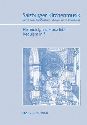 Requiem in f f-Moll Heinrich Ignaz Franz Biber Paul Horn Soli SSATB, SSATB and Orchestra Klavierauszug  CV 27.318/03 : photo 1