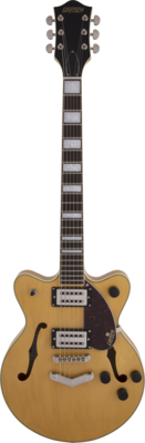 Gretsch G2655 Streamliner Center Block Jr. Double-Cut with V-Stoptail, Laurel Fingerboard, Village Amber