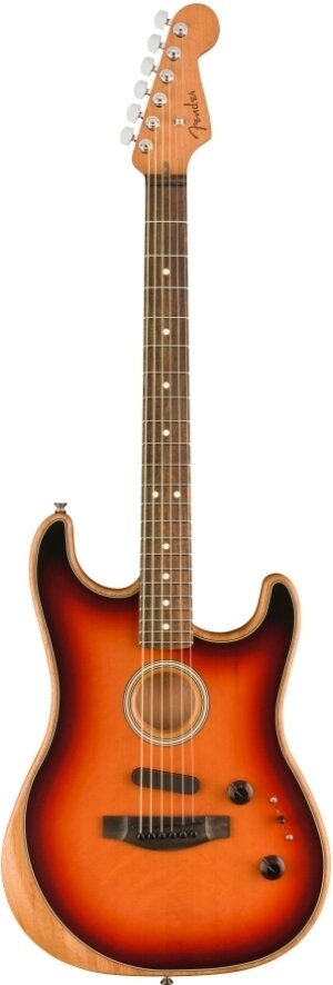 Fender American Acoustasonic Stratocaster - 3-color Sunburst : photo 1