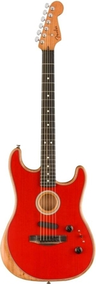 Fender American Acoustasonic Stratocaster Dakota Red