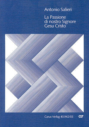 La Passione di Gesù Cristo B-Dur Antonio Salieri  Soli SATB, SATB and Orchestra Klavierauszug  CV 40.942/03 : photo 1
