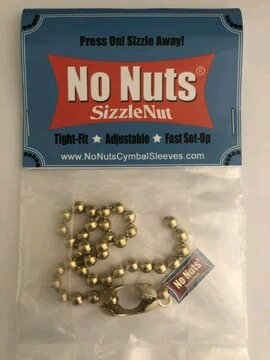 No Nuts Cymbal Sleeves SizzleNut (1pc 12