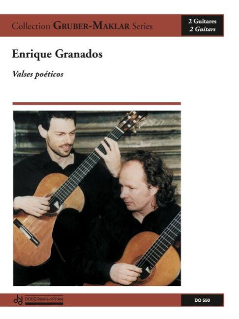 Valses Poeticos  Enrique Granados  2 Gitarren Buch  DO 550 : photo 1