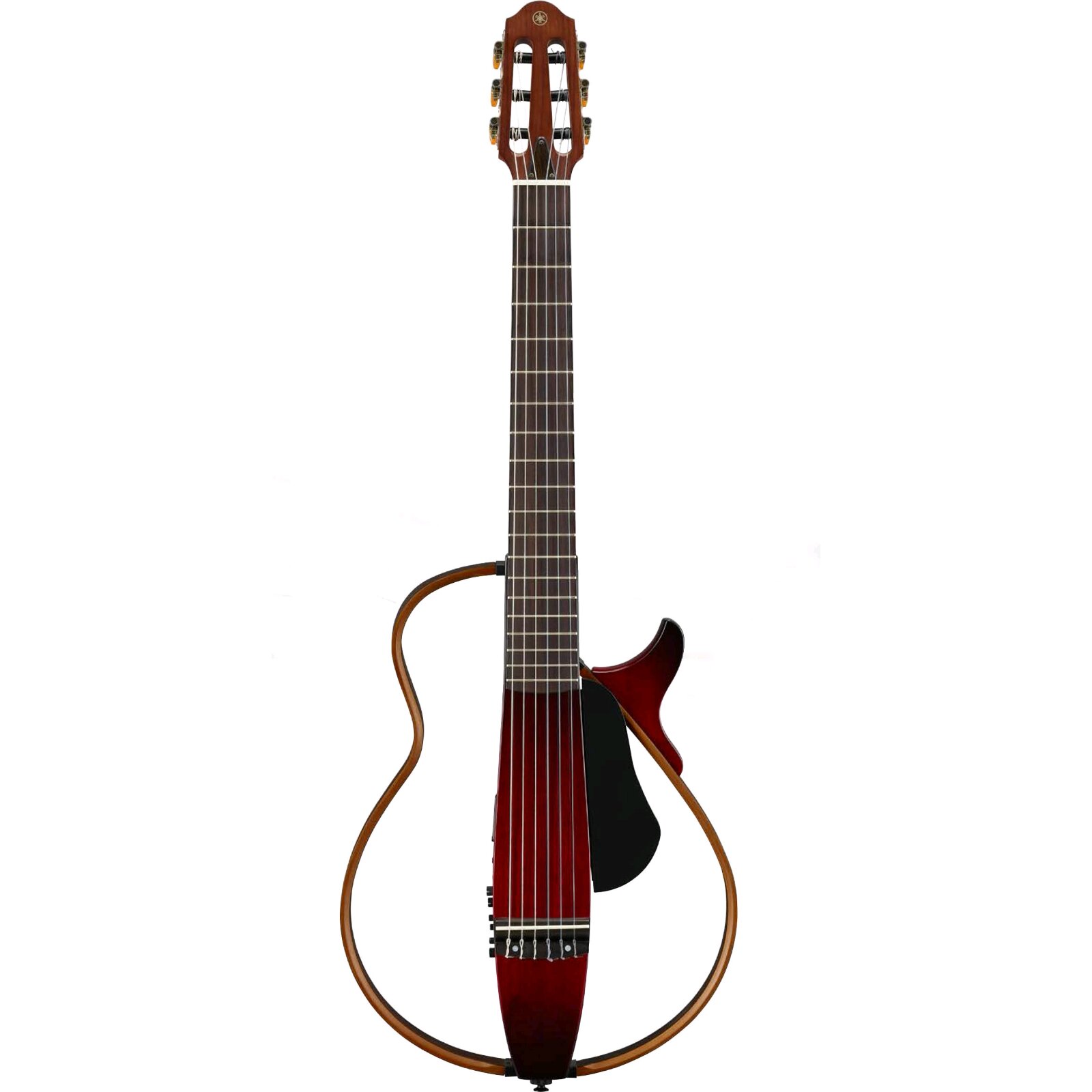 Yamaha Silent Classical Guitar - SLG200N Crimson Red Burst : photo 1