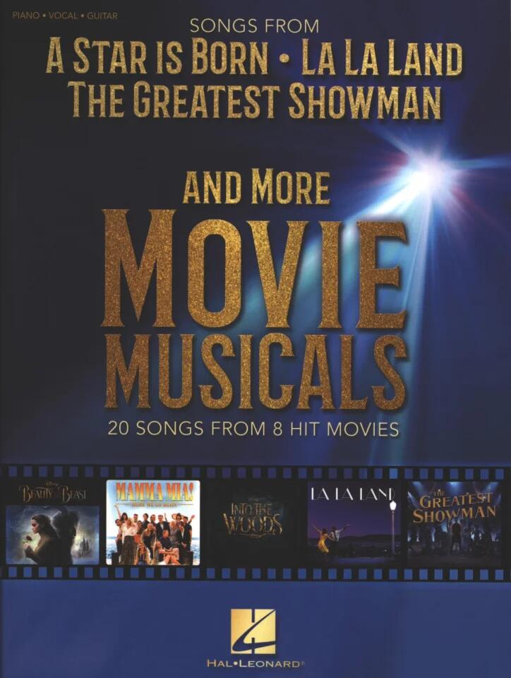 Hal Leonard Songs from A Star Is Born and More Movie Musicals 20 songs from 7 hit movie musicals including A Star Is Born, The Greatest Showman, La La Land & more Lukas Nelson  Piano, Vocal and Guitar Buch TV, Film, Musical und Show HL00287548 (HL00287548) : photo 1
