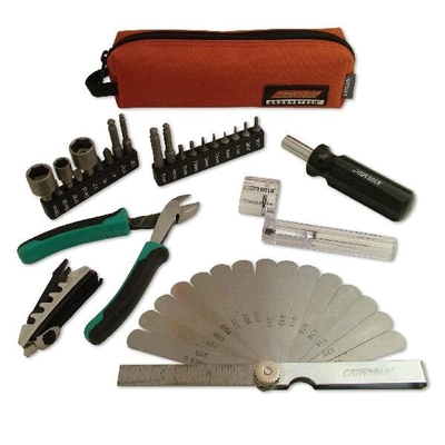 Cruz Tools GTSH1 Groove Stagehand Compact Tech Kit Tools - for guitar & bass (24 tools)