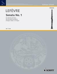 Sonate 1  Jean-Xavier Lefèvre  Klarinette und Klavier Buch Klassik ED 11248 : photo 1