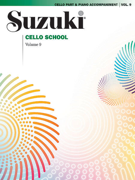 Alfred Publishing Suzuki Cello School Cello Part, Vol. 09 includes Piano Acc.   Cello Buch Schule 00-0365S : photo 1