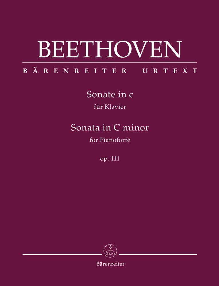 Sonate Für Klavier C-moll Op. 111  Ludwig van Beethoven Jonathan del Mar Klavier Buch  BA 11813 : photo 1