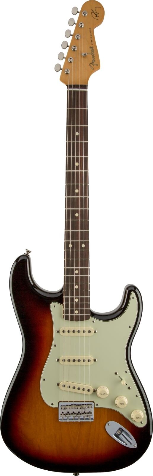 Fender Robert Cray Stratocaster Rosewood Fingerboard 3-Color Sunburst : photo 1
