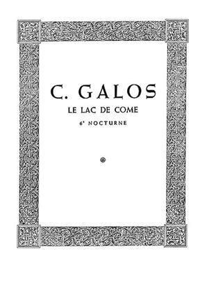 Nocturne (Le Lac De Come No.6)  Giselle Galos  Klavier Buch  UMP90730 : photo 1