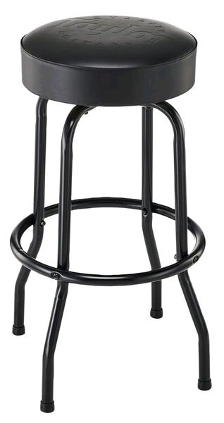 Taylor Deluxe Bar Stool, Black, 30 Inch : photo 1