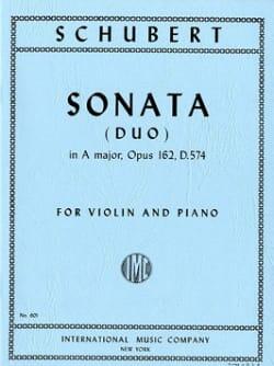 Sonata (Duo) La Op.162  Franz Schubert  Violine und Klavier Buch  IMC 601 : photo 1