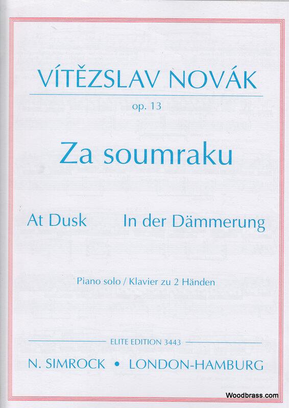 At Dusk op. 13    Klavier Buch  EE 3443 : photo 1