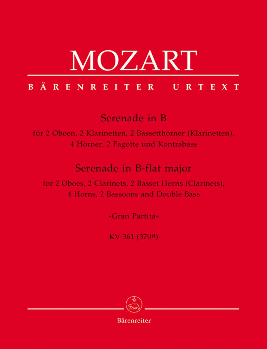 Serenade Gran Partita Wolfgang Amadeus Mozart  Wind Ensemble Stimmen-Set  BA5331-22 (BA5331-22) : photo 1