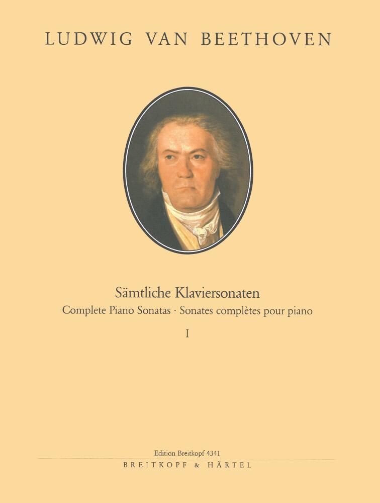 Breitkopf und Hartel Sämtliche Sonaten, Band I  Ludwig van Beethoven  Frederic Lamond Klavier Buch : photo 1