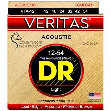 DR Strings Veritas phosphor bronze - Light 12/54 : photo 1