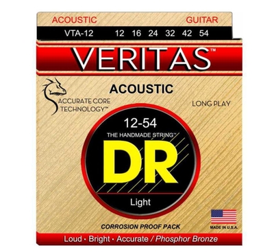 DR Strings Veritas phosphor bronze - Light 12/54