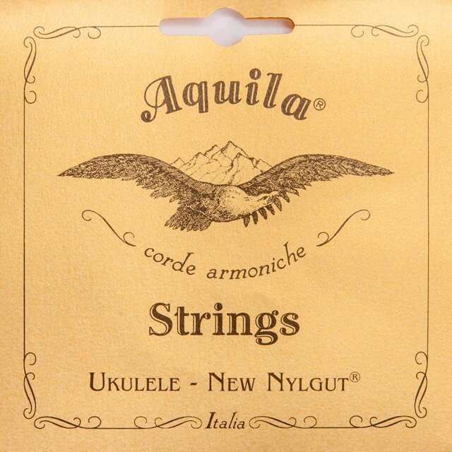 Aquila 8U - New Nylgut, Ukulele String Set, Concert, Low-G Tuning (1 wound string) : miniature 1