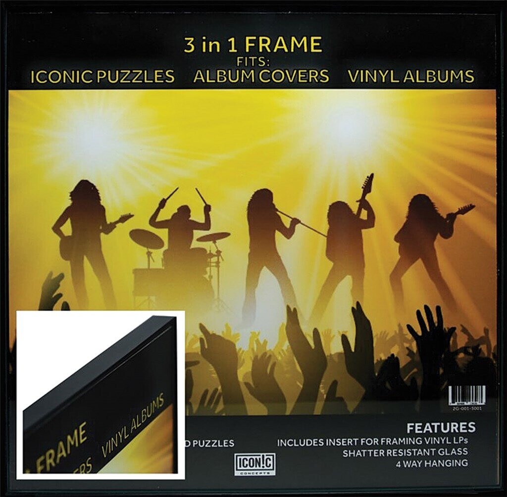 Hal Leonard Iconic Concepts Puzzle Frame Iconic Concepts 3 in 1 Picture Frame : photo 1
