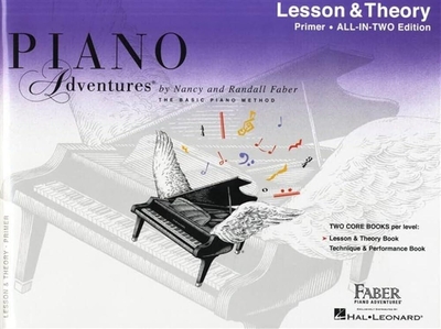 Piano Adventures Primer Level - All-In-Two Lesson & Theory - Anglicised Edition