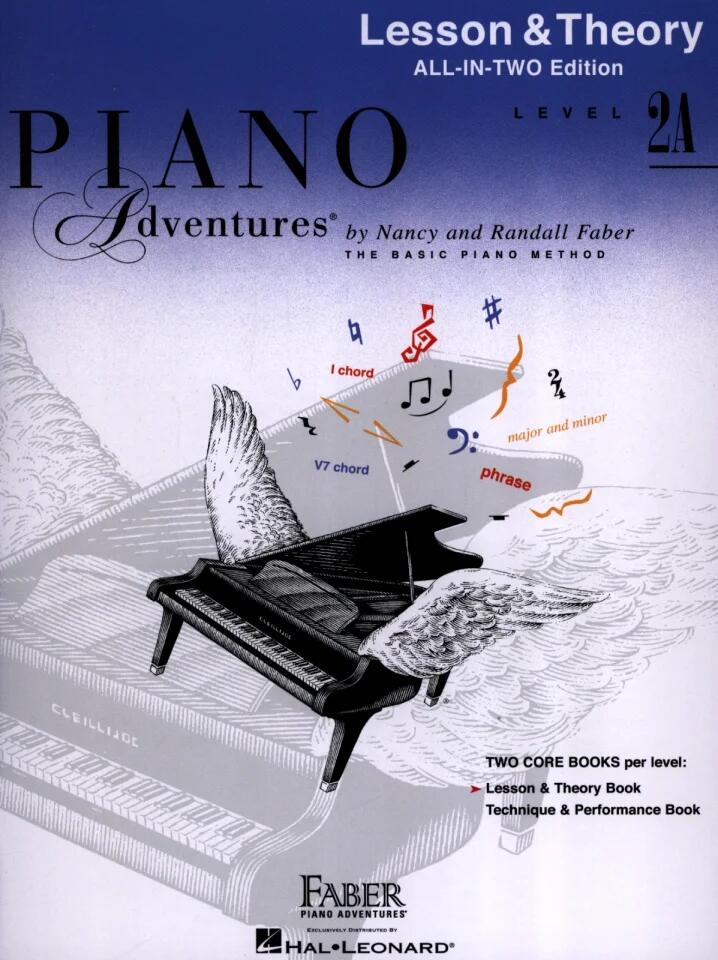 Piano Adventures Level 2A - All-In-Two Lesson/Theory Lesson & Theory - Anglicised Edition : photo 1
