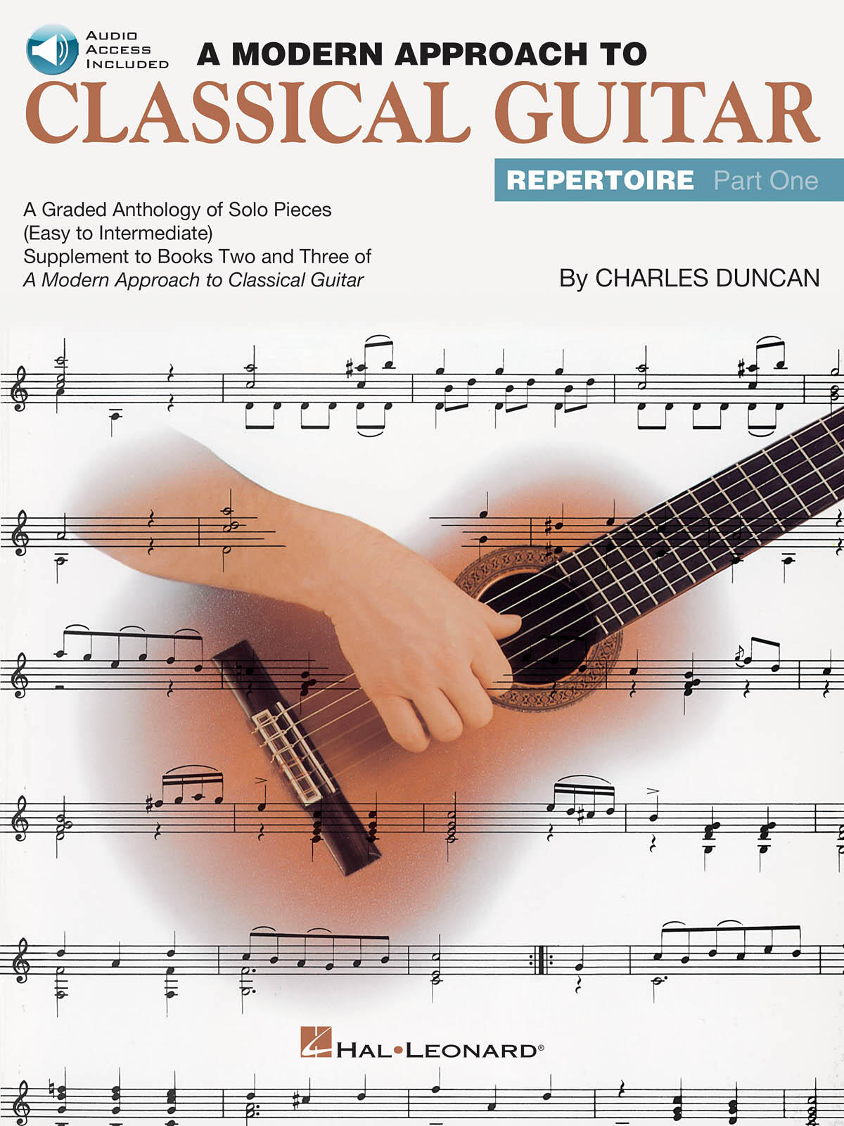A Modern Approach to Classical Guitar Repertoire 1    Guitare Recueil + Enregistrement(s) en ligne Stylistic Method : photo 1