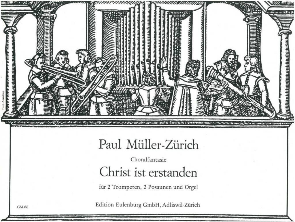 Choralfantasie Op. 54-3 Paul Müller-ZürichScore + Parties : photo 1
