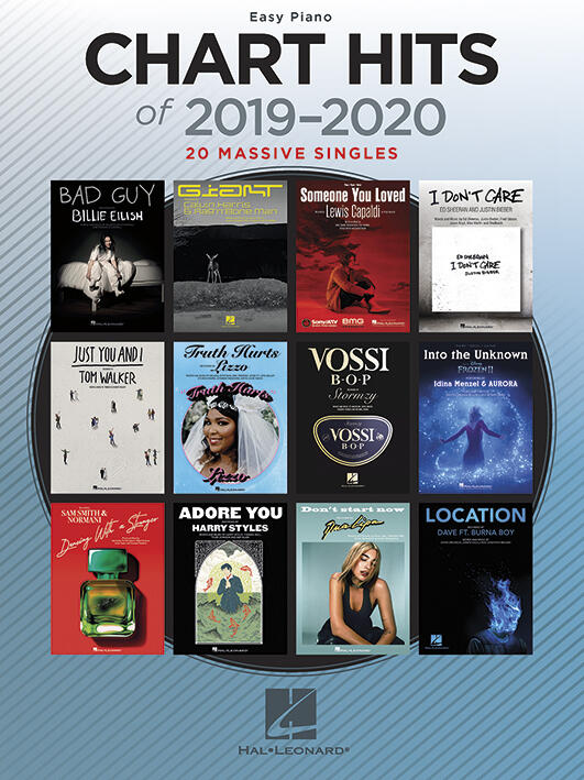 Hal Leonard Chart Hits of 2019-2020  20 Massive Singles   Hal Leonard Easy Piano Recueil  Pop & rock  EASY : photo 1