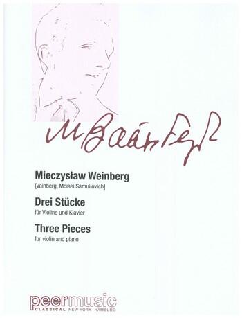 Drei Stücke  Mieczyslaw Weinberg  Violon et Piano Recueil : photo 1