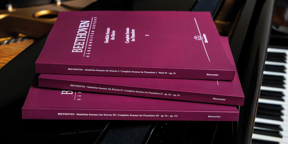 Complete Sonatas for Pianoforte I-III  Ludwig van Beethoven Jonathan Del Mar Bärenreiter-Verlag Piano Jeu de recueils Urtext Classique English : photo 1